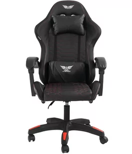 Fotel gamingowy Artnico Geso 1.0 czarno-czerwony - Fotele gamingowe - miniaturka - grafika 4