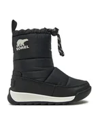 Buty dla dziewczynek - Sorel Śniegowce Whitney II Plus Puffy Wp 2088572010 Czarny - miniaturka - grafika 1