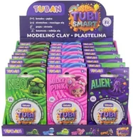 Masy plastyczne - TUBAN Smart plastelina mix 24szt/disp TU3854 38540 - miniaturka - grafika 1