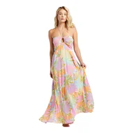 Sukienki - Damska Sukienka BILLABONG SO GROOVY WVDR ABJWD00548-WMU – Wielokolorowy - miniaturka - grafika 1