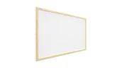 Tablice i flipcharty - Tablica korkowa biały kolor korka (rama drewniana) 60x40 cm - miniaturka - grafika 1