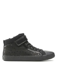 Geox Trampki J Kalispera G. I J744GI 0DHAJ C9997 D Czarny - Buty dla dziewczynek - miniaturka - grafika 1