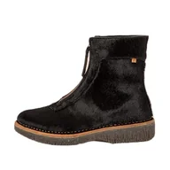 Botki damskie - El Naturalista N5581 Volcano Botki damskie, czarne, szerokość 37 EU, Czarny (Black), 37 EU szerokie - miniaturka - grafika 1