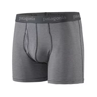 Majtki męskie - Męskie bokserki termoaktywne Patagonia Essential Boxer Briefs 3" fathom: forge grey - XL - miniaturka - grafika 1
