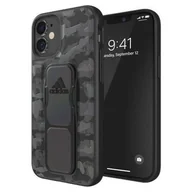 Etui i futerały do telefonów - Adidas SP Grip Case CAMO iPhone 12/12 Pro czarny/black 42452 - miniaturka - grafika 1