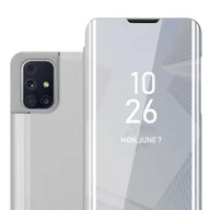 Etui i futerały do telefonów - Pokrowiec Do Samsung Galaxy M31s w Etui SREBRNY AGAT  Case Cover Obudowa Ochronny Cadorabo - miniaturka - grafika 1