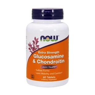 Now Foods Glucosamine & Chondroitin 60 szt. - Suplementy naturalne - miniaturka - grafika 1