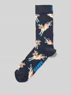 Skarpetki damskie - Skarpety z wyhaftowanym motywem model ‘Cow’ - miniaturka - grafika 1