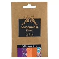Decoupage - Decopatch Torba na decopatch nr 7 z 5 różnych papierach DP007O - miniaturka - grafika 1