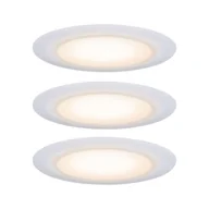 Oprawy, klosze i abażury - Zestaw opraw SUON LED DIM 3x6,5W 2000K-2700K IP44 - biały - miniaturka - grafika 1