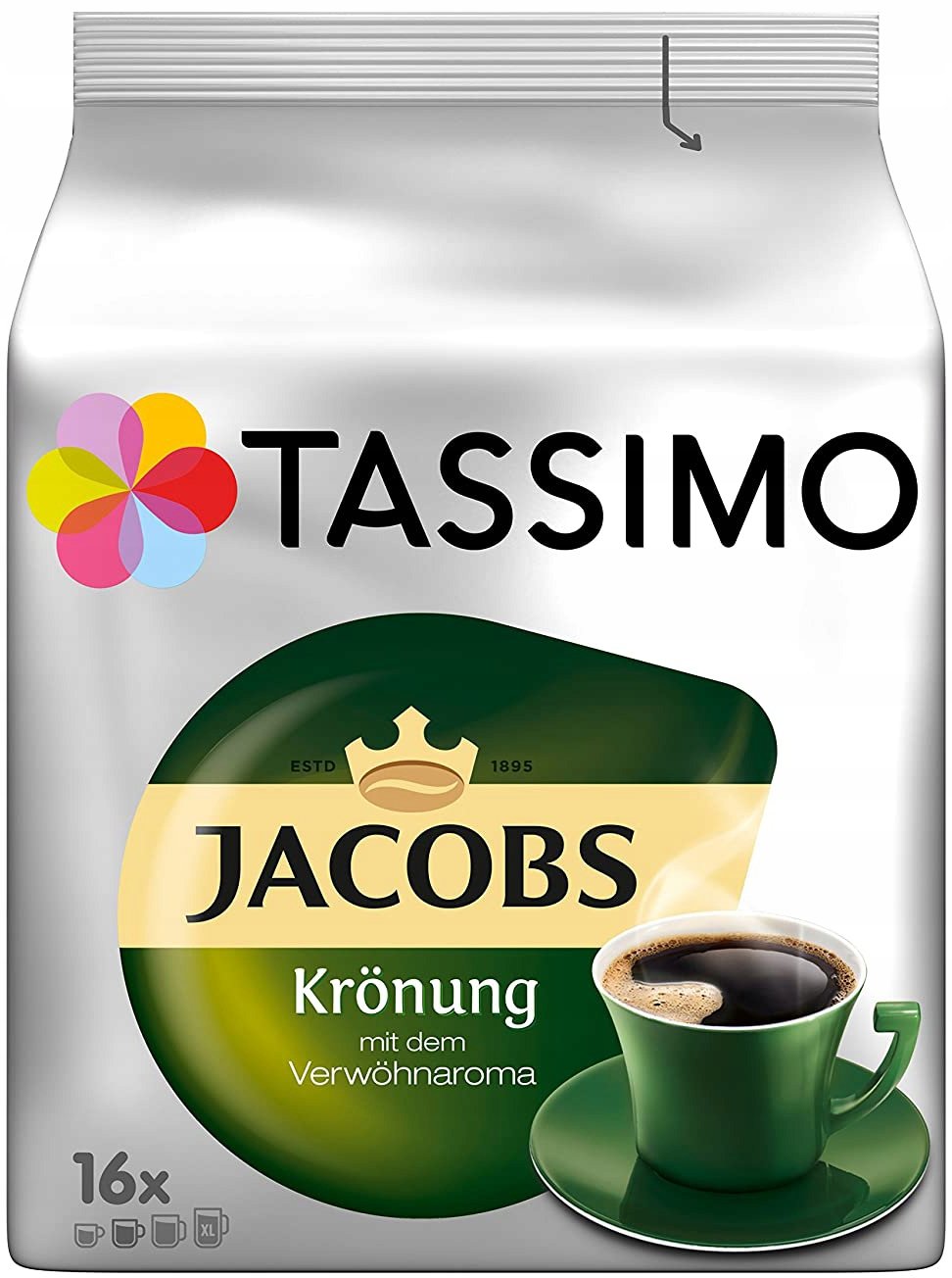 Kapsułki Tassimo Jacobs Kronung 16 sztuk