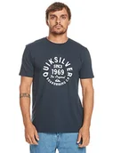 Koszulki męskie - Quiksilver Koszulka męska Basic Blue XS - miniaturka - grafika 1