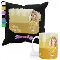 Gadżety dla niej i dla niego - ZESTAW KUBEK + PODUSZKA Z POSZEWKĄ- DLA FANA PRINCESSY KRÓLEWNY + IMIĘ - miniaturka - grafika 1