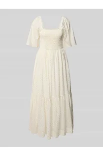 Sukienka midi z marszczonymi detalami model DORA - Selected Femme - Sukienki - miniaturka - grafika 1