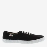 Trampki damskie - Buty sportowe damskie niskie Victoria 1915 Inglesa Lona 106613-10 37 (24,1 cm) Czarne (8433101034827_PL) - miniaturka - grafika 1