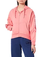 Kurtki damskie - FILA Bercher damska kurtka z kapturem, Tea Rose, XL (DE) - miniaturka - grafika 1