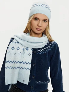 Guess Komplet czapka i komin W5PZ18 Z3LQ0 Niebieski Regular Fit - Czapki damskie - miniaturka - grafika 1