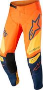 Odzież motocyklowa - Alpinestars Techstar Factory Classic spodnie motocrossowe (pomarańczowe/niebieskie, 38) - miniaturka - grafika 1