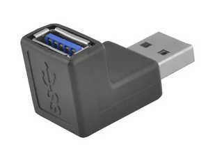 Adapter Kątowy Przejściówka Usb Wtyk Gniazdo 90° - Adaptery i przejściówki - miniaturka - grafika 1