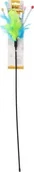 Zabawki dla kotów - Dingo DINGO WĘDKA DLA KOTA FOXI NIEB-ZIELONA - miniaturka - grafika 1