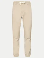 Spodnie męskie - s.Oliver Spodnie materiałowe 2143826 Beżowy Slim Fit - miniaturka - grafika 1