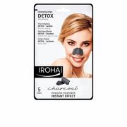 Maseczki do twarzy - Maska z tkaniny na twarz Iroha Nature Detox Nose Strips Remove Blackheads 5 Units (8436036431846) - miniaturka - grafika 1