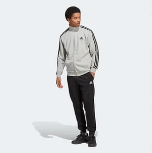 Dres Basic 3-Stripes French Terry Track Suit S - Dresy męskie - miniaturka - grafika 1