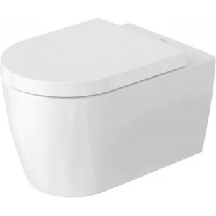 Duravit ME by Starck miska WC wisząca HygieneGlaze biały/biały jedwabny mat 2528099000 - Miski WC - miniaturka - grafika 1