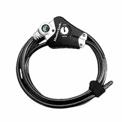 Zabezpieczenia do laptopów - MasterLock Linka zabezpieczająca  Master Lock Python adjustable Locking Cable 10mm 8428EURDPRO 35351 - miniaturka - grafika 1