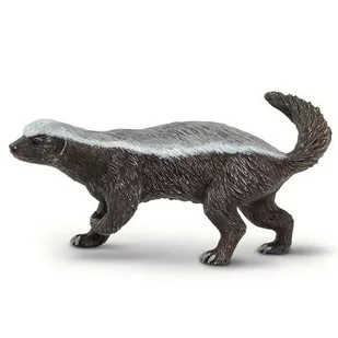 Safari Ltd 100272 Ratel miodożerny 11x2,5x5,3cm - Figurki dla dzieci - miniaturka - grafika 1