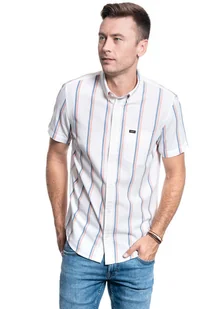 MĘSKA KOSZULA LEE BUTTON DOWN SS REGULAR FIT PAPRIKA L886DHNI 112123625 - Lee - Koszule męskie - miniaturka - grafika 1