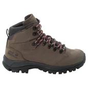 Buty trekkingowe damskie - Damskie Buty JACK WOLFSKIN REBELLION TEXAPORE MID W 4051191-5298 – Brązowy - miniaturka - grafika 1