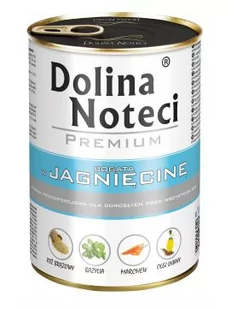 Dolina Noteci Premium Bogata W Jagnięcinę 800g DARMOWA DOSTAWA OD 95 ZŁ! - Mokra karma dla psów - miniaturka - grafika 1