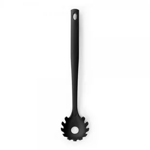 Brabantia Łyżka do spaghetti Non Stick Black Nylon, 33,8 cm - Przybory do gotowania - miniaturka - grafika 1