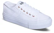 Trampki damskie - Lee Cooper, Trampki damskie, LCW-22-31-0890L, Białe, Rozmiar 37 - miniaturka - grafika 1
