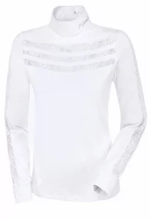 Pikeur Koszula konkursowa damska ADELINA - white - Koszulki jeździeckie - miniaturka - grafika 1