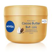 Balsamy i kremy do ciała - NIVEA Cocoa Butter Body Cream Masło Do Ciała 250ml - miniaturka - grafika 1