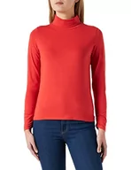 Swetry damskie - Sisley Damski sweter L/S 3S8WL200I T-Shirt, Brick Red 1W4, XS - miniaturka - grafika 1