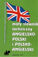Książki do nauki języka angielskiego - Mały słownik techniczny angielsko-polski, polsko-angielski - miniaturka - grafika 1