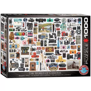 Eurographics Puzzle 1000 World of Cameras 6000-5627 - - Puzzle - miniaturka - grafika 1