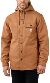 Kurtki męskie - Koszula Kurtka Carhartt Rain Defender Oiled Walnut - miniaturka - grafika 1
