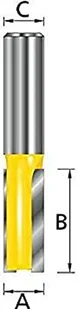 Frez prosty 2 frezy 5 x 12 x 8 mm Makita D-47503 - Wiertła - miniaturka - grafika 1