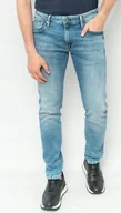 Spodnie męskie - Pepe Jeans Jeansy Niebieskie Proste Męskie 29/32 2Axa1_B* T4A - miniaturka - grafika 1
