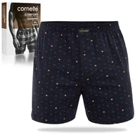 Majtki męskie - Cornette Bokserki Luźne Męskie Comfort Bawełniane 1 sztuka 002/329 Roz. L - miniaturka - grafika 1