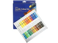 Przybory szkolne - Artequipment Artequipment Farby akrylowe komplet 24 kolory Phoenix uniw 327614-uniw - miniaturka - grafika 1