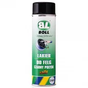 Kosmetyki samochodowe - BOLL Lakier do felg samochodowych rally spray 500ml czarny połysk WA24-8583 - miniaturka - grafika 1