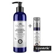 Zestawy kosmetyków damskich - Clochee Soothing Antioxidant Toner + Illuminating Cream SPF 30 ZESTAW Tonik antyoksydacyjny 250 ml + Rozświetlający krem SPF30 50 ml - miniaturka - grafika 1