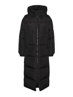 Płaszcze damskie - VERO MODA Vmklea Long Coat Noos płaszcz damski, czarny, XL - grafika 1