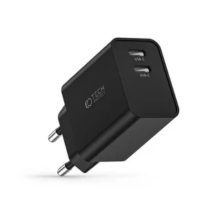 Ładowarka sieciowa Tech-protect c35w 2-port network charger PD35w black - Ładowarki do telefonów Ładowarka sieciowa Tech-protect c35w 2-port network charger PD35w black - Ładowarki do telefonów - miniaturka - grafika 2