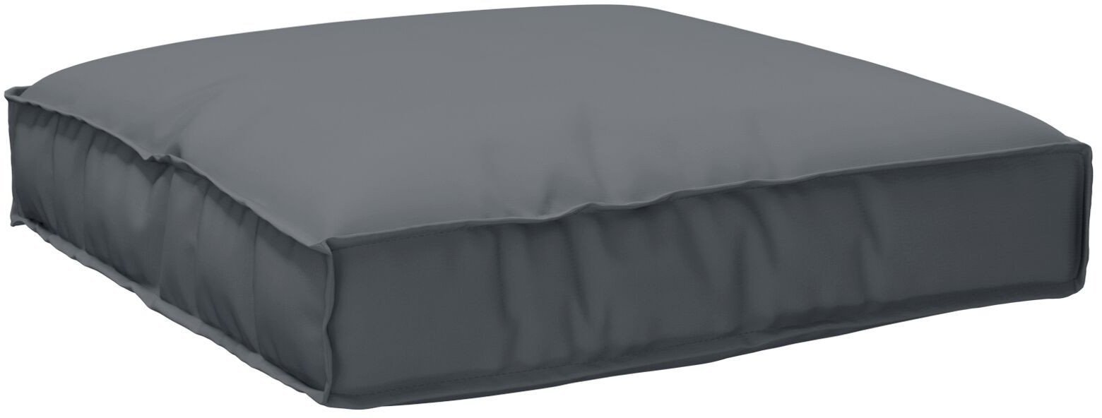 vidaXL Zestaw Poduszek na Paletę 2 Sztuki Antracytowy Materiał Oxford 3329069